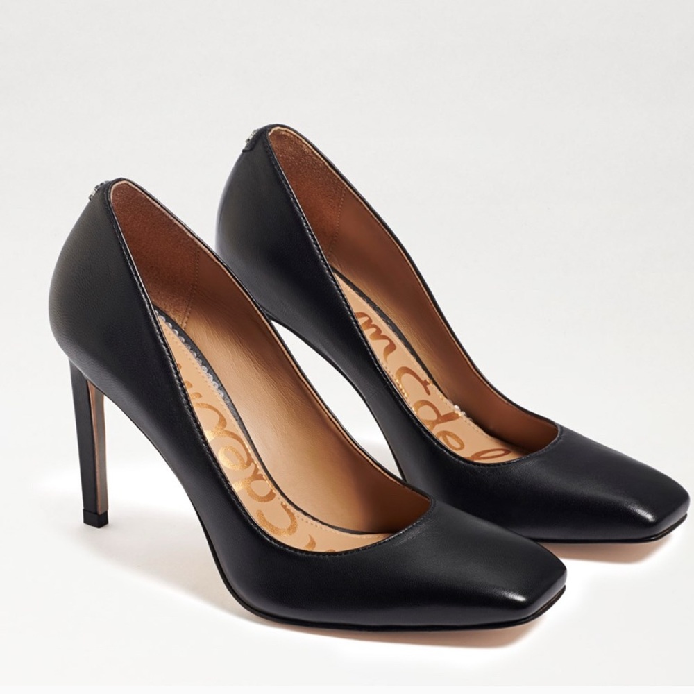 NWT Sam Edelman Beth Square toe heel
